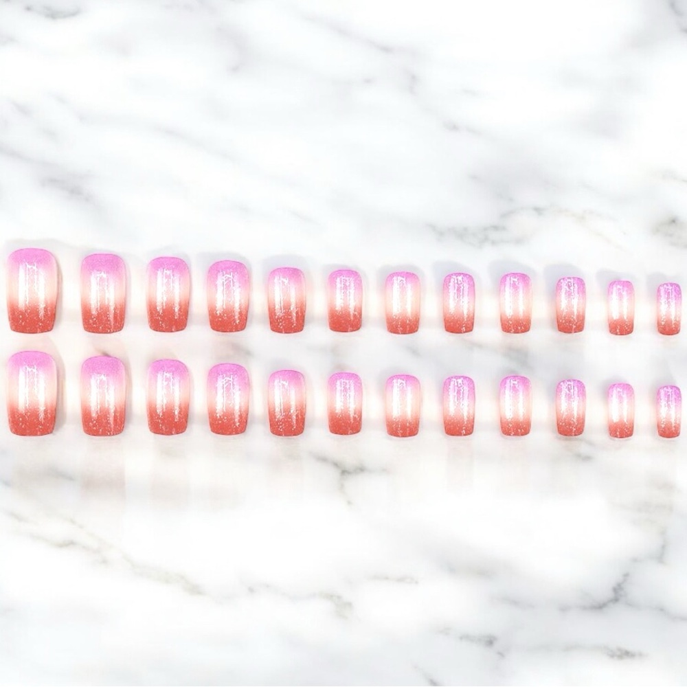 Pink Gradient Nails - Picture 2 of 2